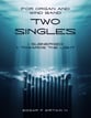 Two Singles for Organ and Wind Band Concert Band sheet music cover